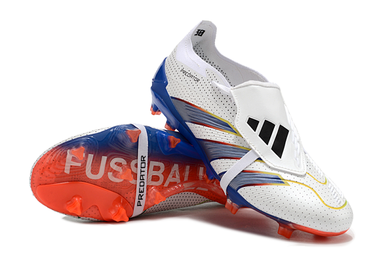 （到货39-45）阿迪达斯猎鹰24全针织有鞋带高帮FG足球鞋PREDATOR ACCURACY FG BOOTS39-45