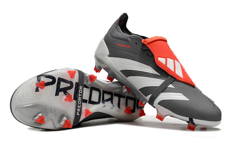 （到货39-45）阿迪达斯猎鹰精华全针织有鞋带高帮FG足球鞋PREDATOR ACCURACY+ FG BOOTS39-45