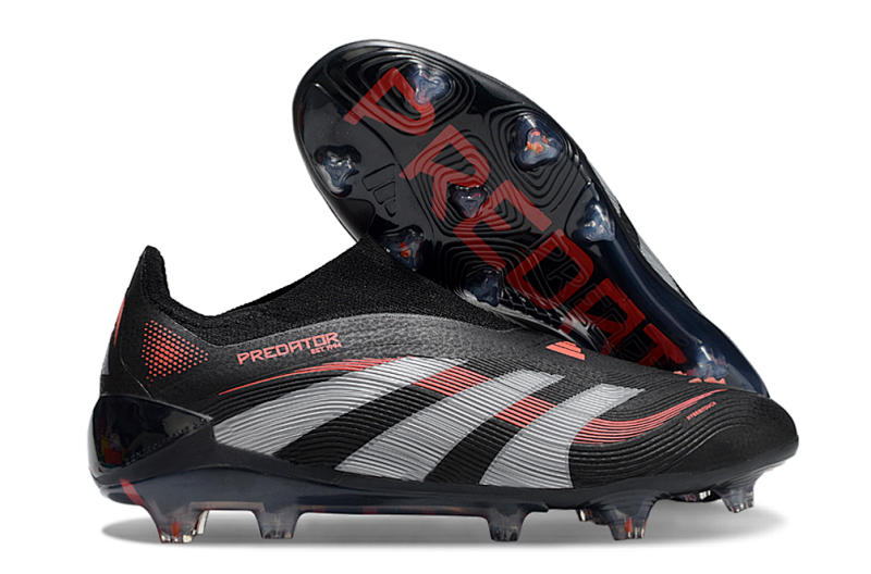 （到货36-45）阿迪达斯猎鹰25代全针织无鞋带FG足球鞋PREDATOR ACCURACY+ FG BOOTS 36-45