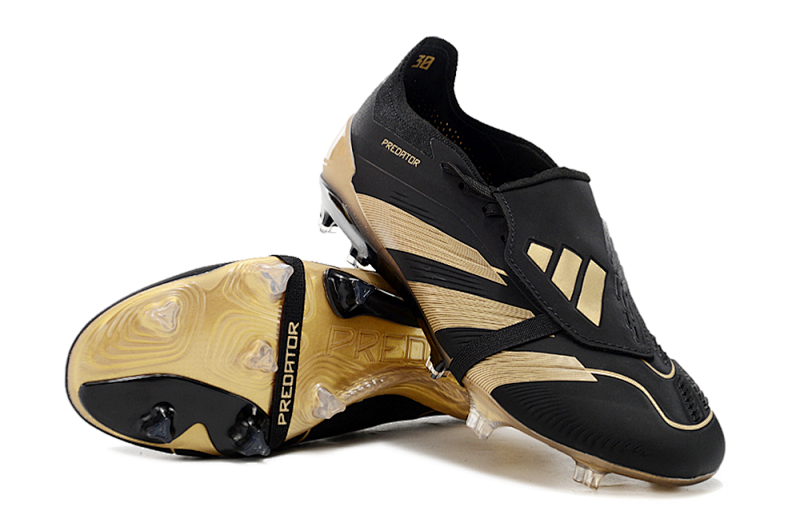 （到货39-45）阿迪达斯猎鹰24全针织有鞋带高帮FG足球鞋PREDATOR ACCURACY FG BOOTS39-45