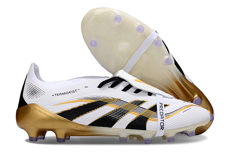 （到货39-45AG）阿迪达斯猎鹰25代全针织有鞋带AG足球鞋PREDATOR ACCURACY+ ag BOOTS 36-45