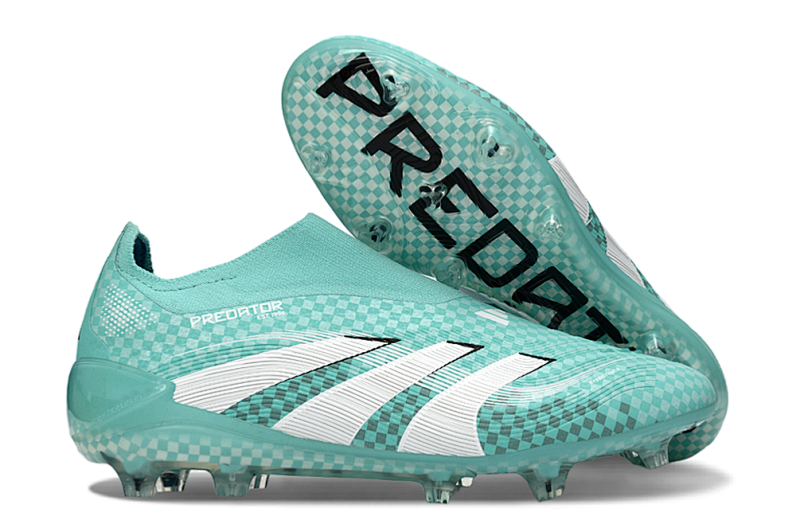 （到货36-45）阿迪达斯猎鹰25代全针织翻盖FG足球鞋PREDATOR ACCURACY+ FG BOOTS 36-45