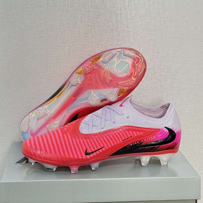 （到货36-45）耐克低帮幻影GX III双层防水鱼丝全针织FG足球鞋Nike Phantom GX III Elite FG35-46