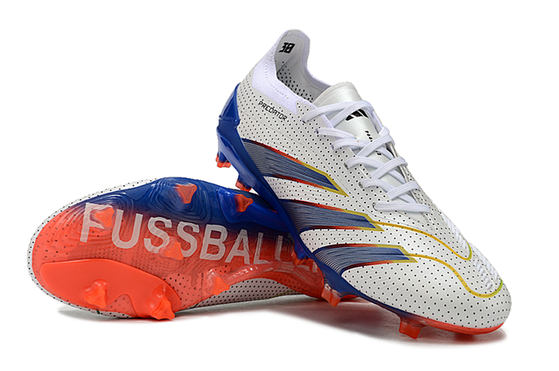（到货39-45）阿迪达斯猎鹰精华全针织有鞋带高帮FG足球鞋PREDATOR ACCURACY+ FG BOOTS39-45