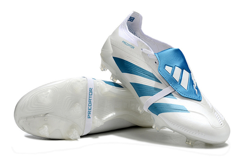 （到货39-45）阿迪达斯猎鹰精华全针织有鞋带高帮FG足球鞋PREDATOR ACCURACY+ FG BOOTS39-45