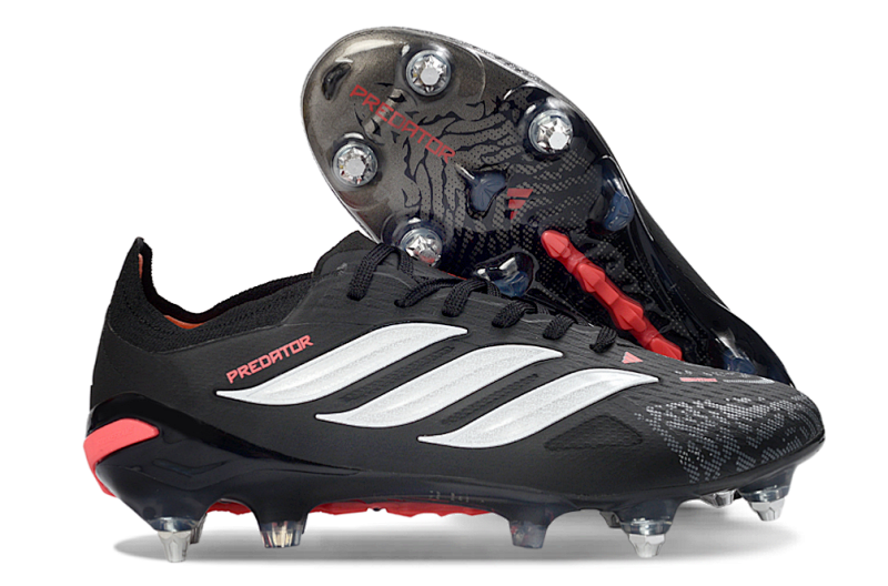 （到货39-45）阿迪达斯猎鹰26代针织反舌 滴塑鞋面 SG足球鞋Adidas 26 Predator Elite Tongue SG SIZE：39-45