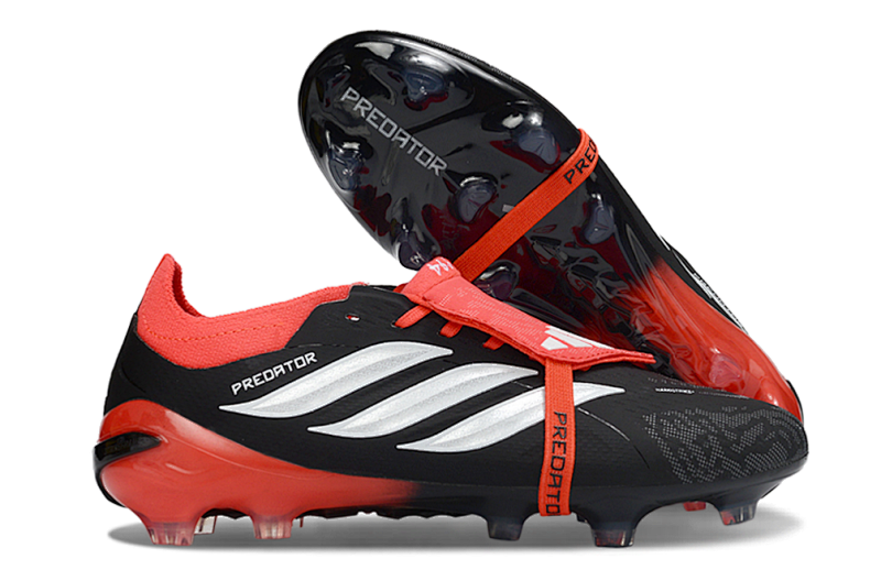 （到货36-45）阿迪达斯猎鹰26代针织反舌 滴塑鞋面 FG足球鞋Adidas 26 Predator Elite Tongue FG SIZE：36-45