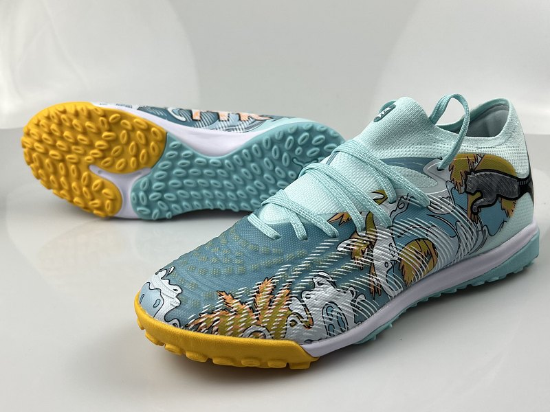 （到货39-45）彪马未来8代高帮精华全针织系列碎钉足球鞋Puma FUTURE 8 ULTIMATE TF 39-45