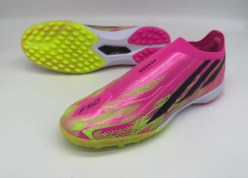 （到货36-45）阿迪达斯F50无鞋带全针织防水TF足球鞋adidas F50 Elite Laceless TF 36-45