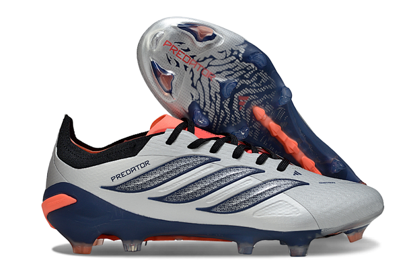 （到货39-45）阿迪达斯猎鹰26全针织有鞋带高帮FG足球鞋PREDATOR ACCURACY FG BOOTS 39-45