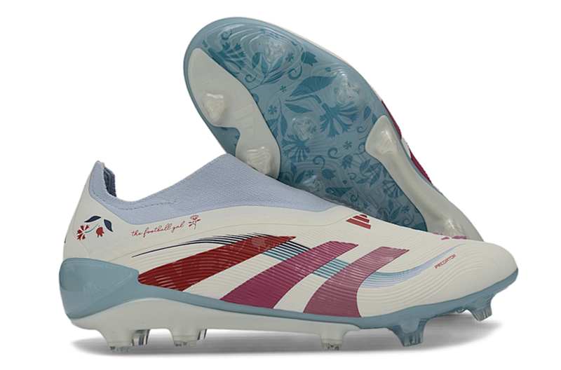（到货36-45）阿迪达斯猎鹰25代全针织翻盖FG足球鞋PREDATOR ACCURACY+ FG BOOTS 36-45