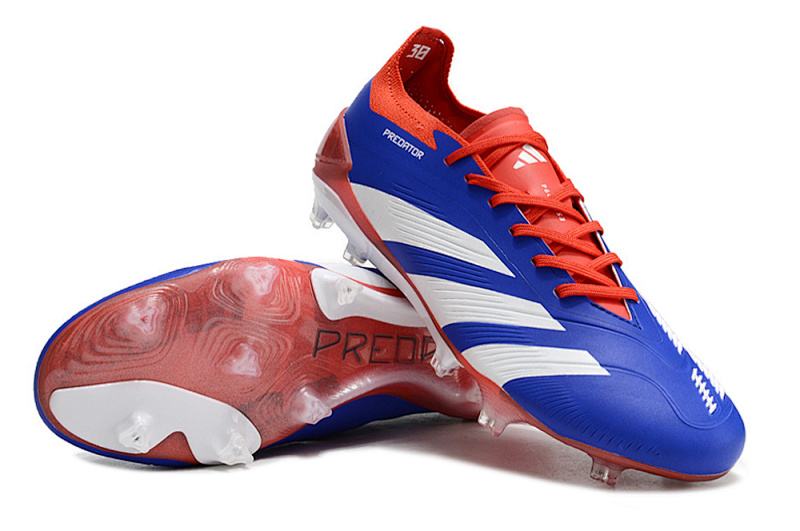 （到货39-45）阿迪达斯猎鹰精华全针织有鞋带高帮FG足球鞋PREDATOR ACCURACY+ FG BOOTS39-45