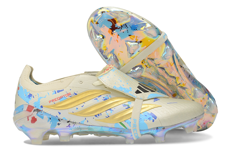 （到货36-45）猎鹰26代全针织 滴塑翻盖 adidas 26 Predator Elite Tongue FG 36-45