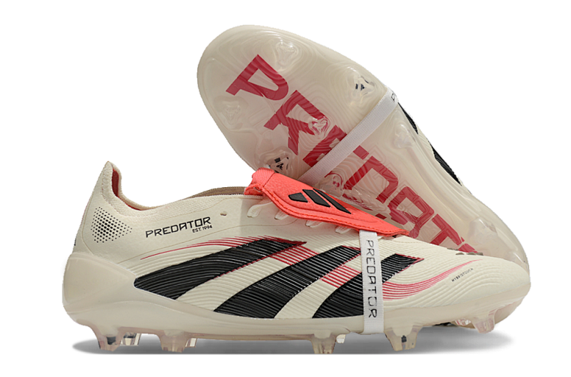 （到货36-45）阿迪达斯猎鹰25代全针织有鞋带FG足球鞋PREDATOR ACCURACY+ FG BOOTS 36-45