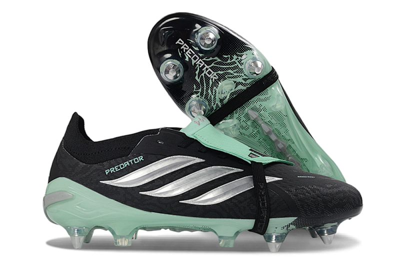（到货39-45）阿迪达斯猎鹰26代针织反舌 滴塑鞋面 SG足球鞋Adidas 26 Predator Elite Tongue SG SIZE：39-45