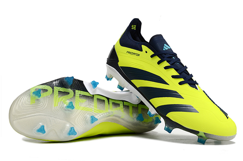 （到货39-45）阿迪达斯猎鹰精华全针织有鞋带高帮FG足球鞋PREDATOR ACCURACY+ FG BOOTS36-4