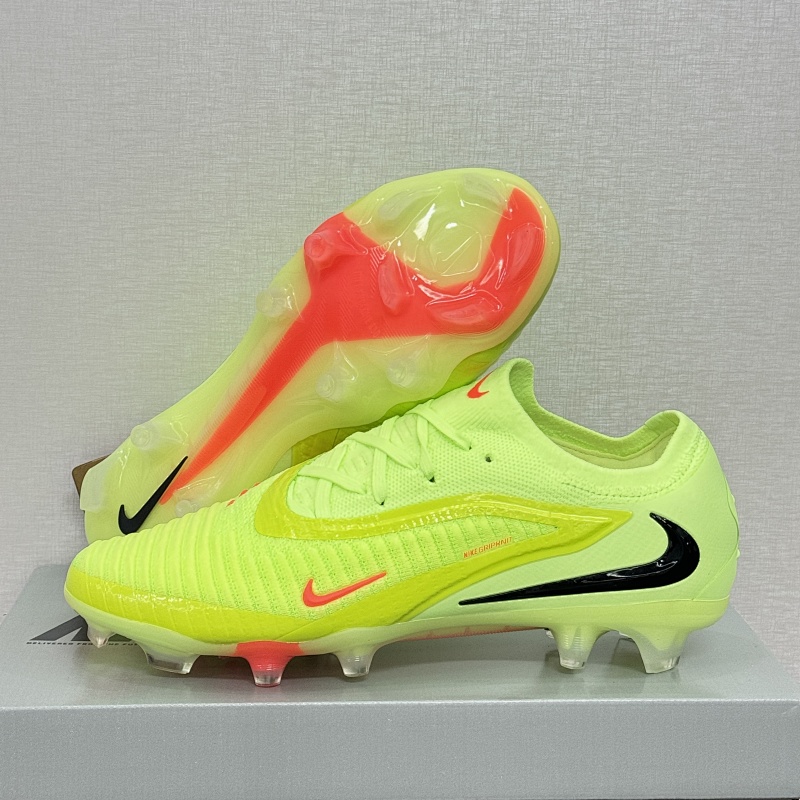 （到货36-45）耐克低帮幻影GX III双层防水鱼丝全针织FG足球鞋Nike Phantom GX III Elite FG35-46