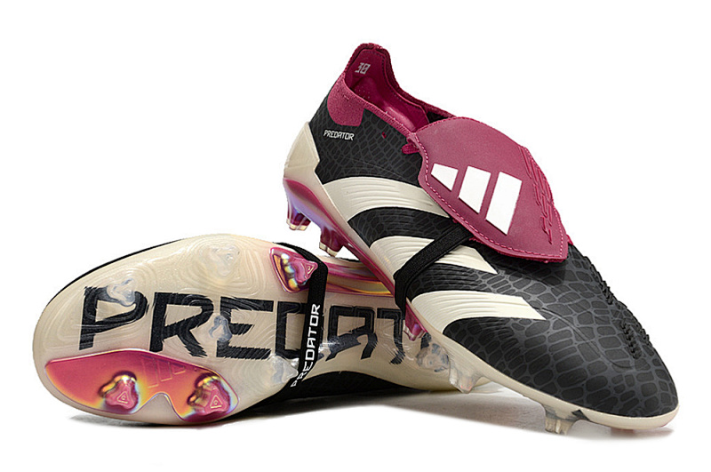 （到货36-45）阿迪达斯猎鹰精华全针织有鞋带高帮FG足球鞋PREDATOR ACCURACY+ FG BOOTS