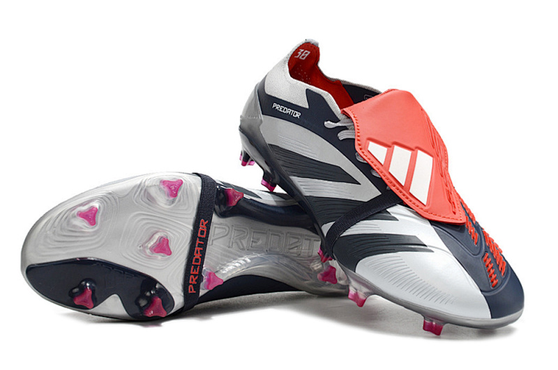 （到货36-45）阿迪达斯猎鹰精华全针织有鞋带高帮FG足球鞋PREDATOR ACCURACY+ FG BOOTS39-45
