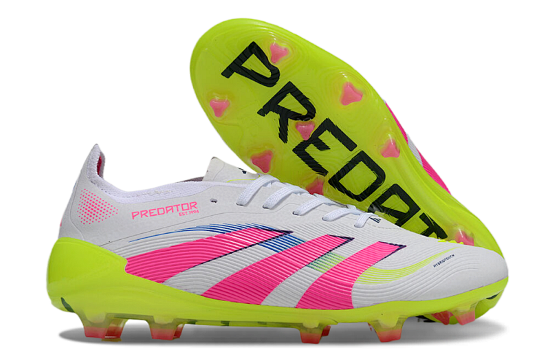 （到货36-45）阿迪达斯猎鹰25代全针织有鞋带FG足球鞋PREDATOR ACCURACY+ FG BOOTS 36-45