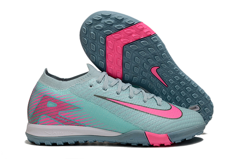 （到货27-35）耐克刺客16代全气垫防水针织碎钉足球鞋Nike Air Zoom Mercurial Vapor XV Elite TF 27-35