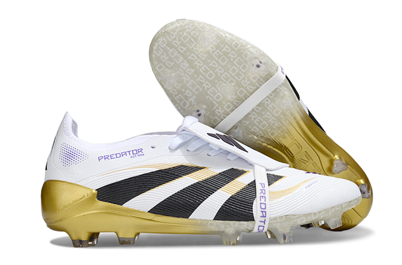 （到货36-45）阿迪达斯猎鹰25代全针织翻盖FG足球鞋PREDATOR ACCURACY+ FG BOOTS 36-45