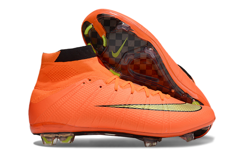 （到货39-45）耐克刺客10代高帮防水针织FG足球鞋Nike Mercurial Superfly 39-45