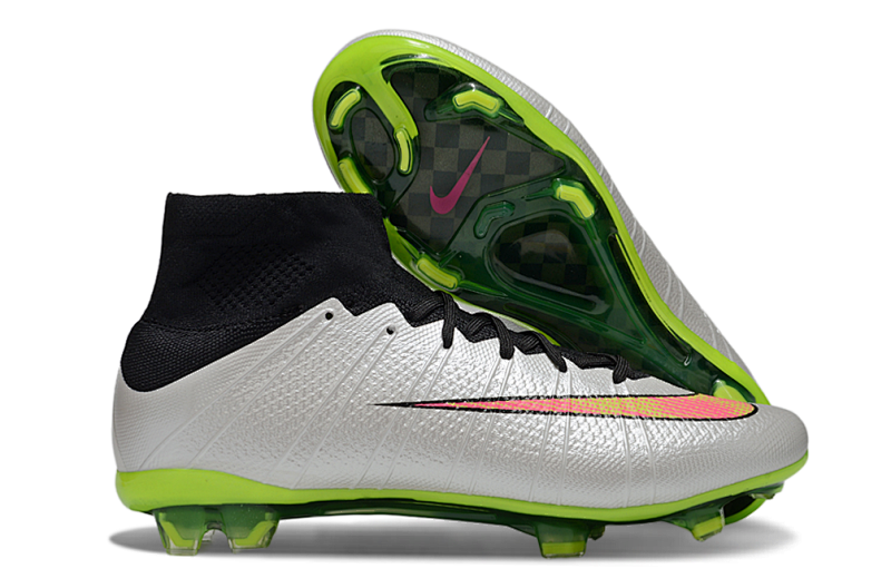 （到货39-45）耐克刺客10代高帮防水针织FG足球鞋Nike Mercurial Superfly 39-45