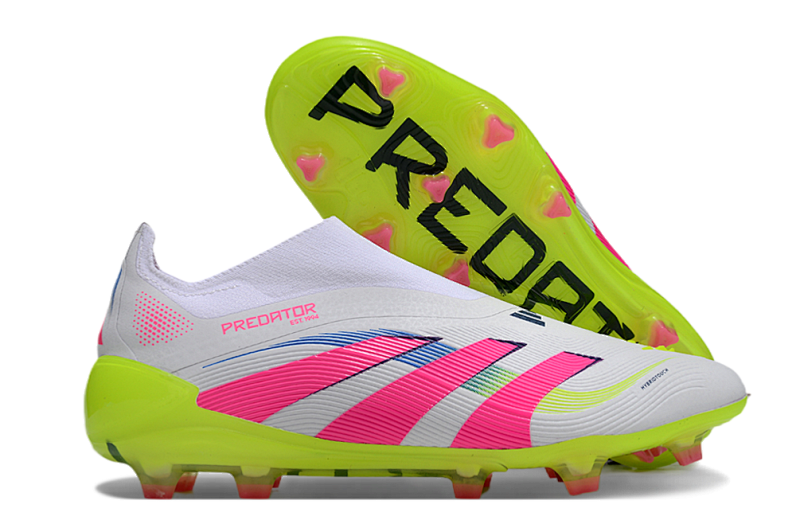 （到货36-45）阿迪达斯猎鹰25代全针织无鞋带FG足球鞋PREDATOR ACCURACY+ FG BOOTS 36-45