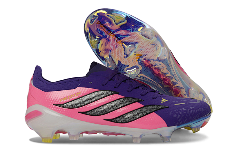 （到货36-45）阿迪达斯猎鹰26代针织反舌 滴塑鞋面 FG足球鞋Adidas 26 Predator Elite Tongue FG SIZE：36-45