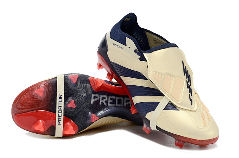 （到货39-45）阿迪达斯猎鹰精华全针织有鞋带高帮FG足球鞋PREDATOR ACCURACY+ FG BOOTS39-45
