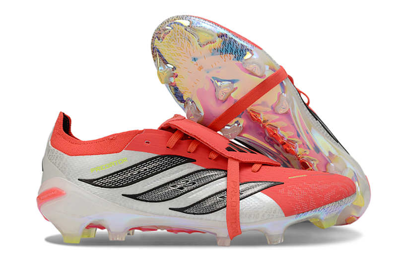 （到货36-45）阿迪达斯猎鹰26全针织有鞋带高帮FG足球鞋PREDATOR ACCURACY FG BOOTS 39-45