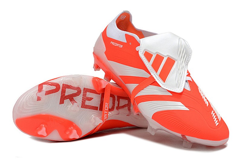 （到货36-45）阿迪达斯猎鹰24全针织有鞋带高帮FG足球鞋PREDATOR ACCURACY FG BOOTS39-45