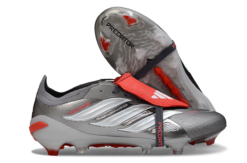 （到货39-45）阿迪达斯猎鹰26全针织有鞋带高帮FG足球鞋PREDATOR ACCURACY FG BOOTS 39-45