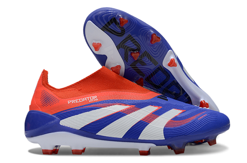（到货36-45）阿迪达斯猎鹰25代全针织无鞋带FG足球鞋PREDATOR ACCURACY+ FG BOOTS 36-45