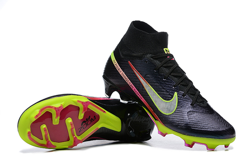 （到货）耐克刺客十五代高帮Bonded Pack套装内置全气垫防水针织FG足球鞋Nike Air Zoom Mercurial Superfly IX Elite FG 39-45