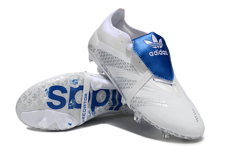 （到货36-45）阿迪达斯猎鹰24代全针织有鞋带高帮FG足球鞋PREDATOR ACCURACY+ FG BOOTS 36-45