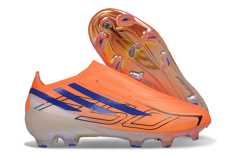 (到货36-45）阿迪达斯F50无鞋带全针织防水TF足球鞋adidas F50 Elite Laceless TF 36-45