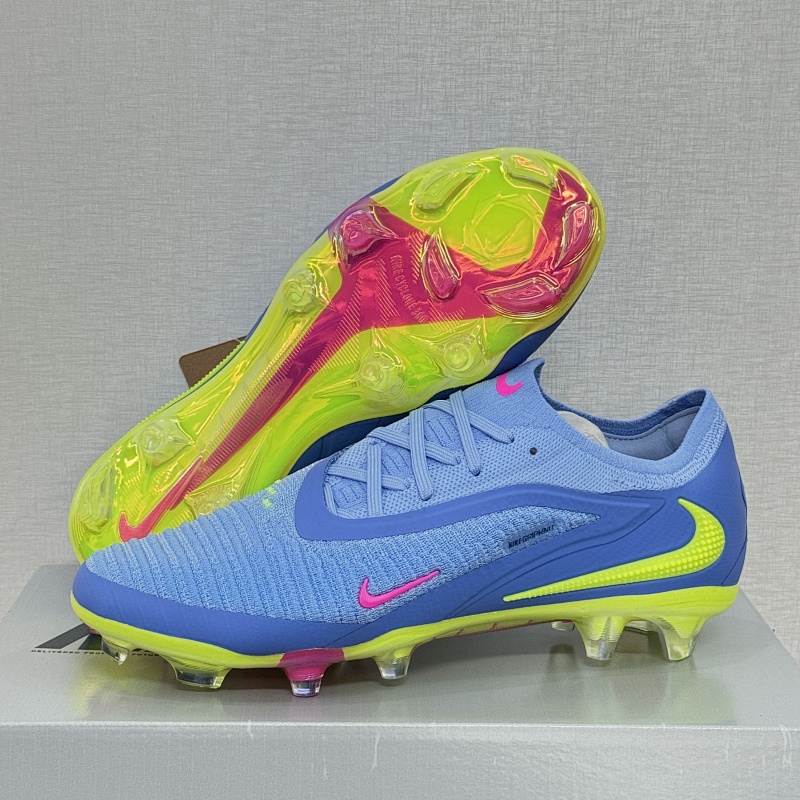 （到货36-45）耐克低帮幻影GX III双层防水鱼丝全针织FG足球鞋Nike Phantom GX III Elite FG36-45