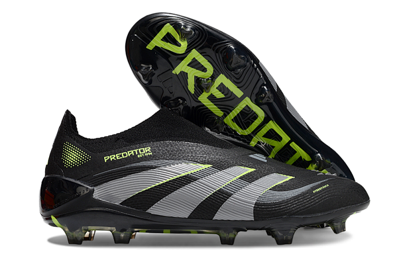 （到货36-45）阿迪达斯猎鹰25代全针织无鞋带FG足球鞋PREDATOR ACCURACY+ FG BOOTS 36-45