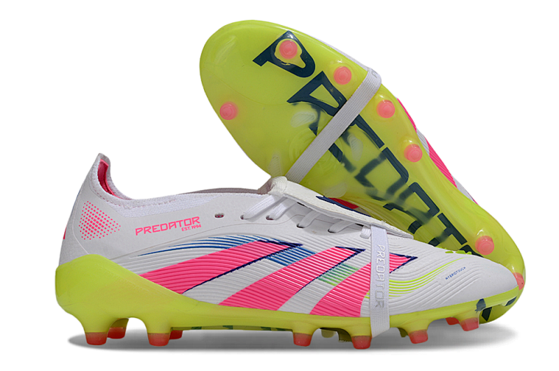 （到货39-45AG）阿迪达斯猎鹰25代全针织有鞋带AG足球鞋PREDATOR ACCURACY+ ag BOOTS 36-45