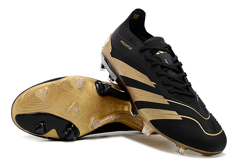 （到货39-45）阿迪达斯猎鹰精华全针织有鞋带高帮FG足球鞋PREDATOR ACCURACY+ FG BOOTS39-45