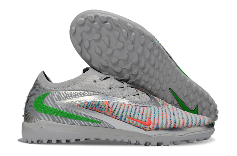 （到货36-45）耐克低帮幻影GX III双层防水鱼丝全针织碎钉足球鞋Nike Phantom GX III Elite TF36-45