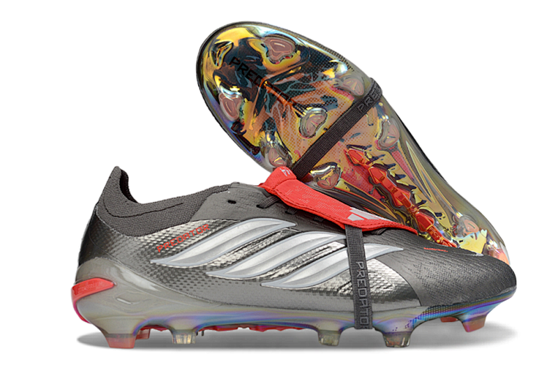 （到货36-45）阿迪达斯猎鹰26全针织有鞋带高帮FG足球鞋PREDATOR ACCURACY FG BOOTS 39-45