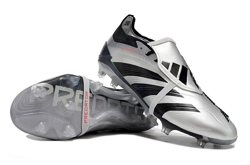 （到货39-45）阿迪达斯猎鹰精华全针织有鞋带高帮FG足球鞋PREDATOR ACCURACY+ FG BOOTS39-45