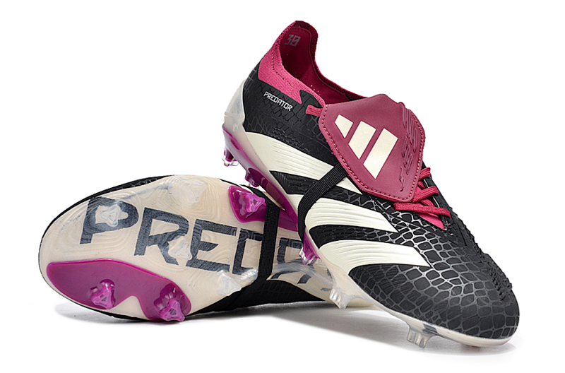 （到货36-45）阿迪达斯猎鹰精华全针织有鞋带高帮FG足球鞋PREDATOR ACCURACY+ FG BOOTS39-45