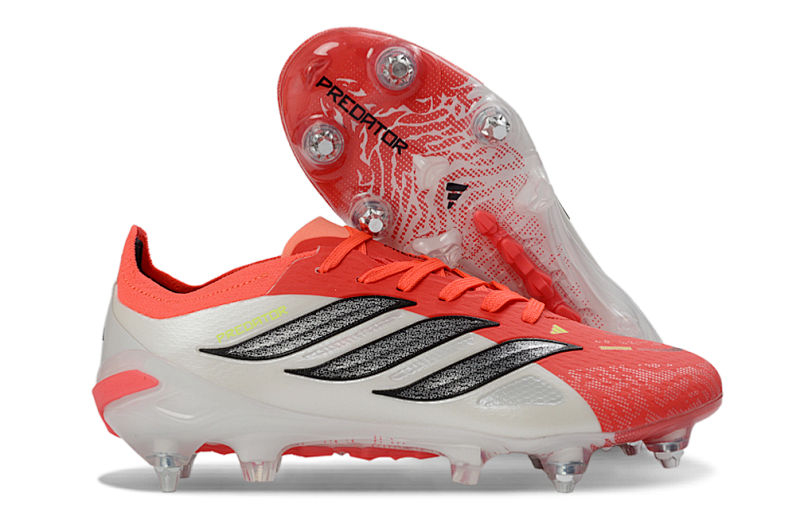 （到货39-45）阿迪达斯猎鹰26代针织反舌 滴塑鞋面 SG足球鞋Adidas 26 Predator Elite Tongue SG SIZE：39-45