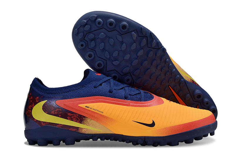 耐克低帮幻影GX III双层次高端针织碎钉足球鞋Nike Phantom GX III Elite TF36-45