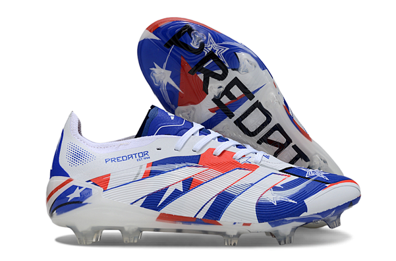（到货36-45）阿迪达斯猎鹰25代全针织翻盖FG足球鞋PREDATOR ACCURACY+ FG BOOTS 36-45