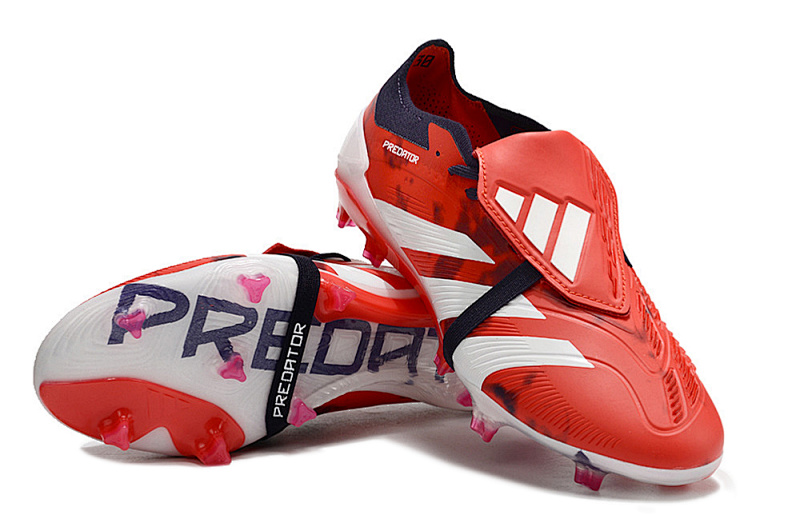 （到货36-45）阿迪达斯猎鹰精华全针织有鞋带高帮FG足球鞋PREDATOR ACCURACY+ FG BOOTS39-45